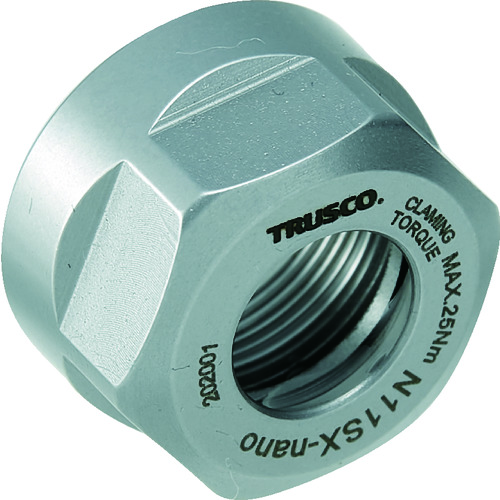         Trusco NC车床直柄夹头支架er nut M25xp1.5
er平衡的纳米螺母NXXSX纳米 N20SX