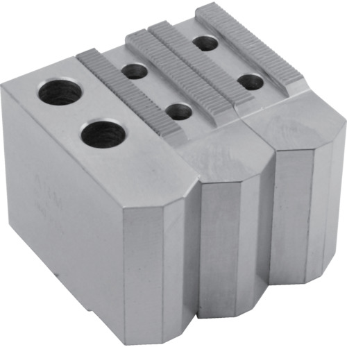 臂铁生爪HF-6H60用于nisshine Power Chuck
Nikko Chucks的软颚 HF-6H60