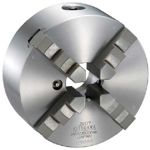 Kitagawa卷轴Chuck Chuck外径190mm
4 jaw卷轴查克 JS07
