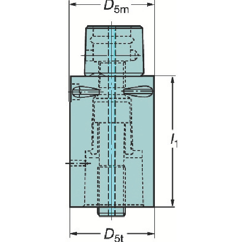 Sandvik Coromant Carto扩展适配器（530）
Coromant Carto扩展适配器 C5-391.01-50 080A