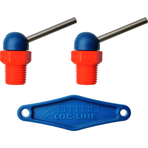 Loc-Line 1/4&ldquo; CT，HPT喷嘴&phi;2.2mmx 31.8mm螺丝x 2 NL72067