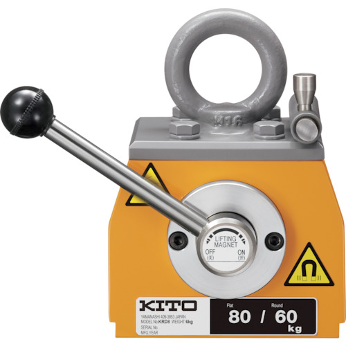 Kito Super Mug扁平钢：1.6T/圆形钢：1.2T
超级杂志 KRD160