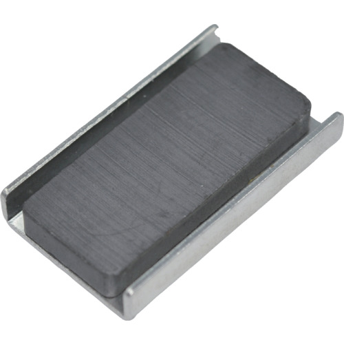 带帽的Trusco铁氧体磁铁，平方36mm x 21mm x 6mm，1件
方形铁矿磁铁带盖 TFC36K-1P