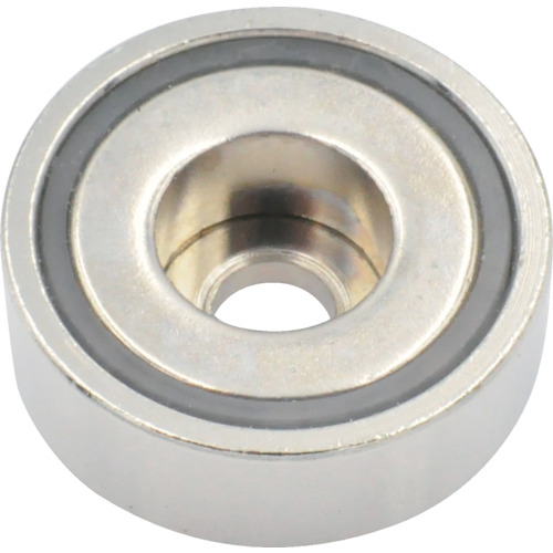 Magna Neody Magnet Plate Catch（圆形，盖，轨道类型）（3件）
圆形带帽垫孔型Neoji磁铁板捕获 1-NCC20RB