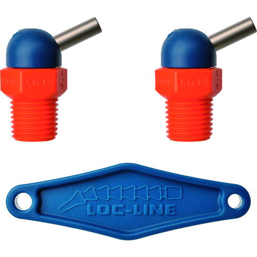 Loc-Line 1/4英寸CT，HPT喷嘴&phi;4.1mmx 12.7mm用螺钉x 2 NL72074