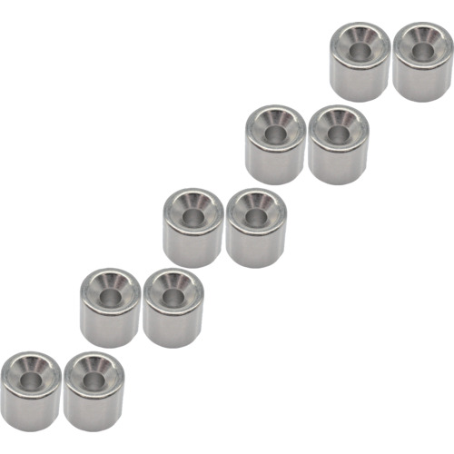 Trusco散装购买带有碟螺钉外径10mm x 10mm m3 10pcs的新近圆形磁铁
带有圆形倒计时螺丝孔的霓虹磁铁 T10R10-M3-10P