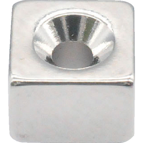 Trusco Neododmium Square磁铁带有盘螺钉孔6mm x 6mm x 4mm m1.6 1件
ND-FE-B磁铁 T06K04-M1.6