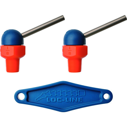 Loc-Line 1/8&ldquo; CT，HPT喷嘴&phi;2.2mmx 31.8mm用螺钉x 2 NL72017