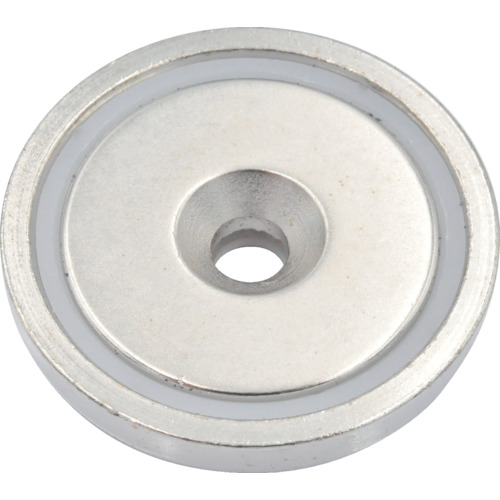 Magna Neody Magnet Plate Catch（圆形，盖，台面类型）（1件）
圆形带盖倒孔孔型Neoji磁铁板捕获 1-NCC42RA