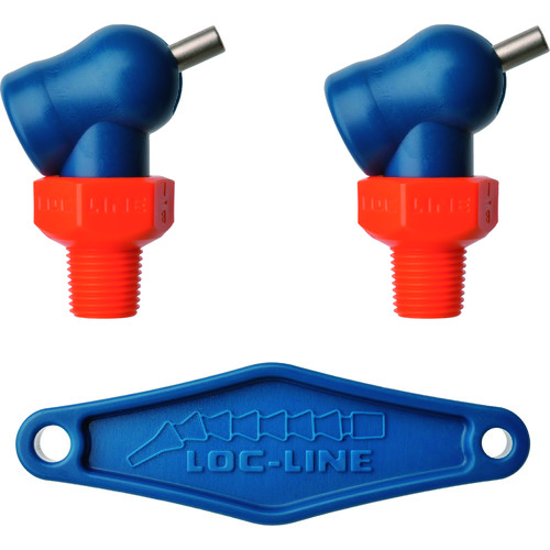 Loc-Line 1/8&ldquo; XR，HPT喷嘴&phi;1.6mmx 6.4mm用螺钉x 2 NL72041