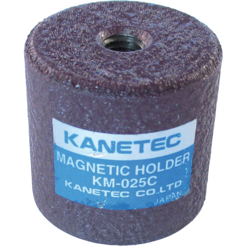 kanetec永久磁性固定器北极磁铁圆形，带有螺纹孔外径26mm
永久磁铁固定器，带有螺钉孔的圆形新近磁铁 KM-025C