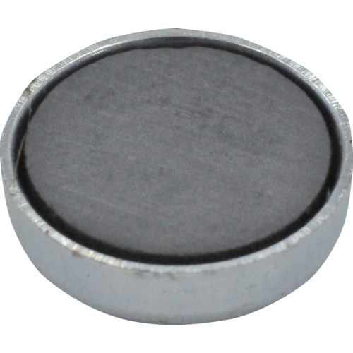 带帽，圆形，外径17.5mm x厚度5mm，1件的Trusco铁氧体磁铁
铁矿磁铁 TFC18R-1P