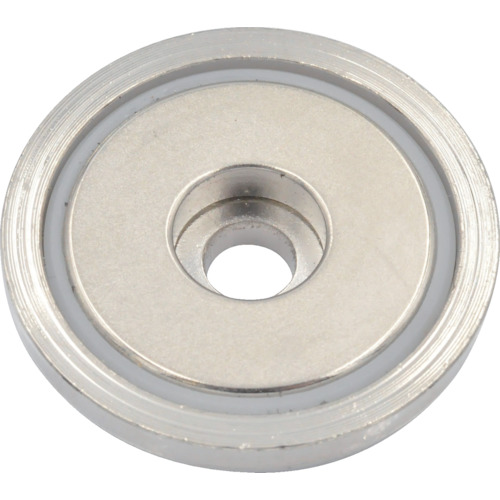 Magna Neody Magnet Plate Catch（圆形，盖，轨道类型）（1件）
圆形带帽垫孔型Neoji磁铁板捕获 1-NCC36RB