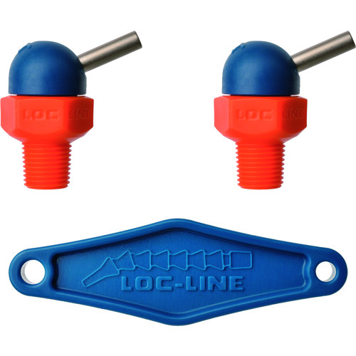 Loc-Line 1/8&ldquo; CT，HPT喷嘴&phi;1.6mmx 12.7mm用螺钉x 2 NL72012