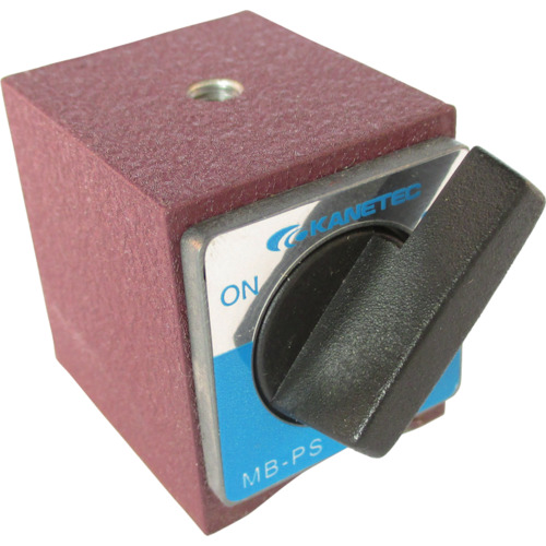 ＫＡＮＥＴＥＣ　マグネットホルダ台　吸着面：底面（Ｖ形）　吸着力３００Ｎ　
Magnet Holder Stand Bottom Surface Of Suction Surface (V Type) Type MB-PS