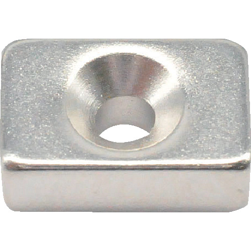 Trusco Neododmium Parceart带板螺钉孔15mm x 10mm x 5mm m3 1pc
ND-FE-B磁铁 T15K04-M3