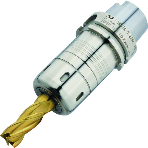 NT超紧锁铣削Chuck草直径25mm，突出长度105mm HSK40A-CT25SA-105