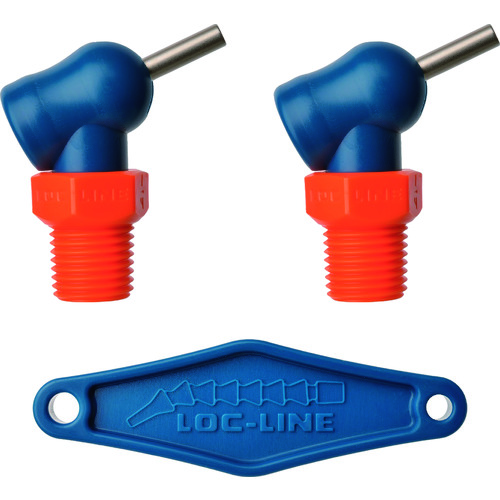 Loc-Line 1/4&ldquo; XR，HPT喷嘴&phi;1.6mmx 12.7mm用螺钉x 2 NL72082