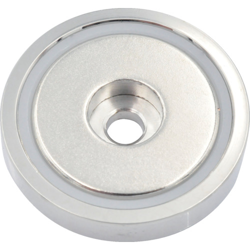 Magna Neody Magnet Plate Catch（圆形，盖，轨道类型）（1件）
圆形带帽垫孔型Neoji磁铁板捕获 1-NCC42RB