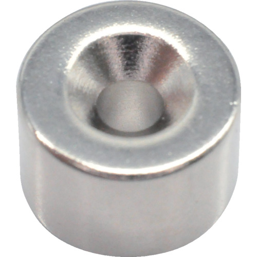 Trusco Neododmium圆形磁铁，带板螺钉外径12mm x 8mm m3 1pc
带有圆形倒计时螺丝孔的霓虹磁铁 T12R08-M3