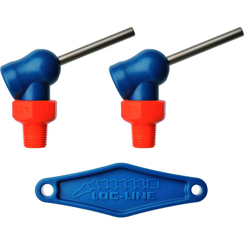 Loc-Line 1/8&ldquo; XR，HPT喷嘴&phi;1.6mmx 31.8mm用螺钉x 2 NL72043