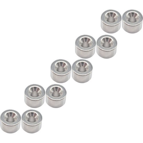 Trusco散装购买带有碟形螺钉外径15mm x 10mm m4 10pcs的新近圆形磁铁
带有圆形倒计时螺丝孔的霓虹磁铁 T15R10-M4-10P