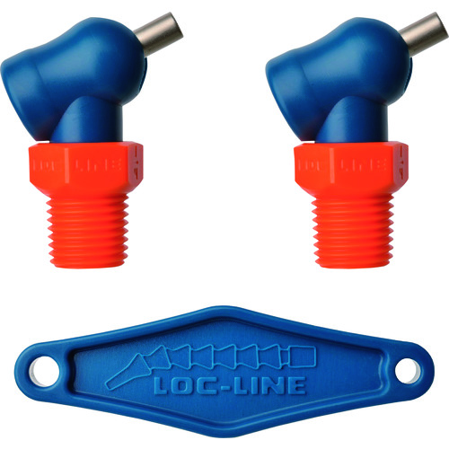 loc-line 1/4&ldquo; XR，HPT喷嘴&phi;4.1mmx 6.4mm用螺钉x 2 NL72093