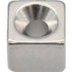 Trusco Neododmium Square磁铁带有盘螺钉孔5mm x 5mm x 4mm m1.6 1件
ND-FE-B磁铁 T05K04-M1.6