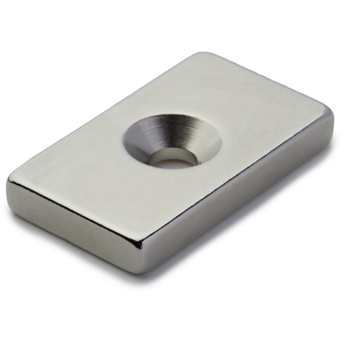 Magever Neododmium Magnet Square NC-20L，带有counterink M3
新磁铁磁铁 13NC20L1235