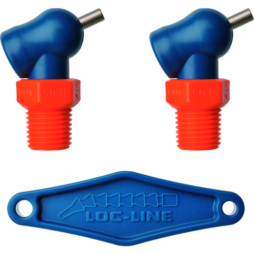 Loc-Line 1/4&ldquo; XR，HPT喷嘴&phi;1.6mmx 6.4mm用螺钉x 2 NL72081