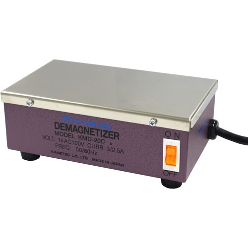 kanetec桌子的磁磁力kmd类型有效的消灭宽度130
表类型Demagnetizer KMD-20C