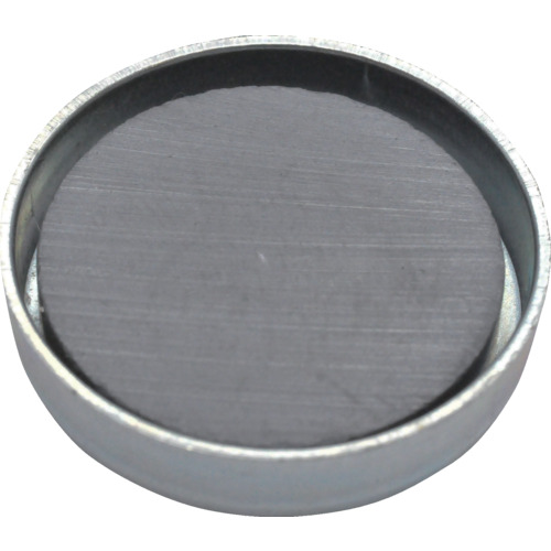 带帽，圆形，外径23.5mm x厚度5mm，1件的Trusco铁氧体磁铁
带帽的圆形铁矿磁铁 TFC24R-1P