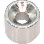 Trusco Neododmium圆形磁铁，带有盘螺钉孔，外径5mm x 4mm m1.6，1件
带有圆形倒计时螺丝孔的霓虹磁铁 T05R04-M1.6