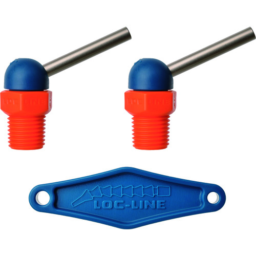 Loc-Line 1/4&ldquo; CT，HPT喷嘴&phi;4.1mmx 31.8mm螺丝x 2 NL72075
