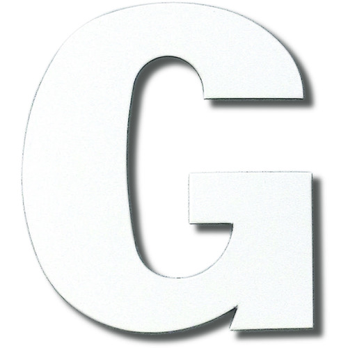 [停止]登上磁铁剪切字母白色g
磁信件 10177756