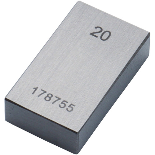 SK钢块量规等于0级20.00mm
钢块量规（等式0级）20.00mm GB0-2000
