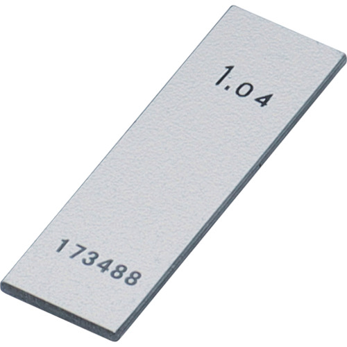 SK钢块量规级0等效产品1.04mm
钢块量规（等式0级）1.04mm GB0-104