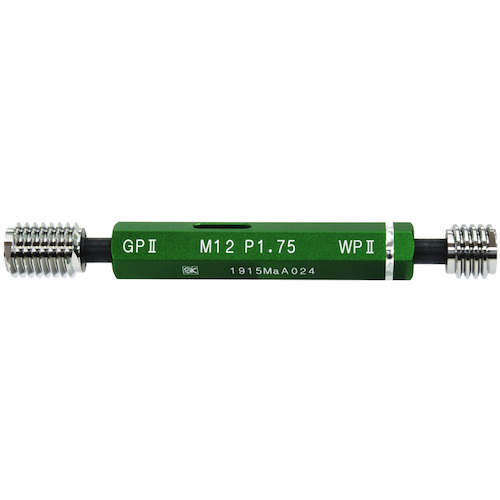 SK极限螺丝插头量规工作M12XP1.75
螺纹限制插头量表 GPWP2-12175