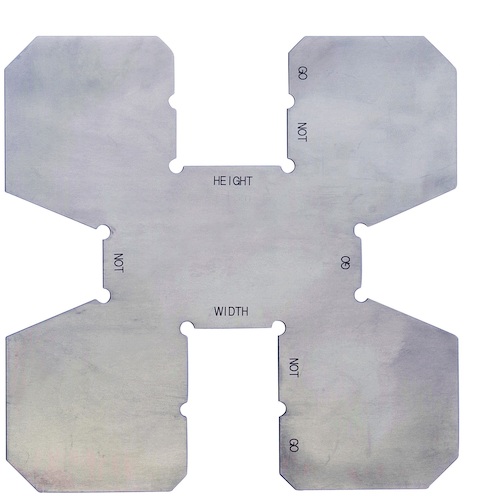 SK垫片宽度和高度测量极限仪表通过/失败标准JPI-7S-23
垫片极限规 GST-7