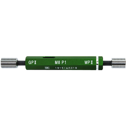 SK限制螺丝塞量规工作M8xp1.0
螺纹限制插头量表 GPWP2-0810