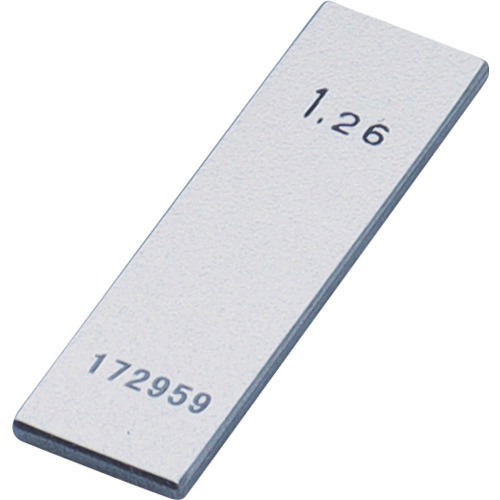 SK钢块量规等于0 1.26mm等级
钢块量规（等式0级）1.26mm GB0-126