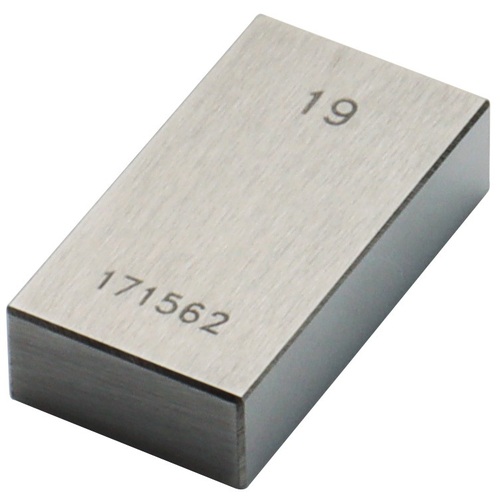 SK钢块量规1等效产品19.00mm
钢块量规（等式1级）19.00m GB1-1900