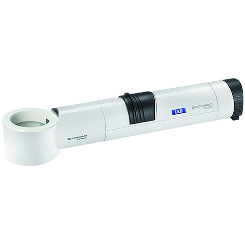 Eschenbach Precision对接秤用LED灯握住放大镜
精密刻度放大器，带LED轻握 1151-4