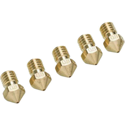 3D打印机喷嘴包0.8mm 5件的Ultramaker替换零件
3D打印机喷嘴包 9527