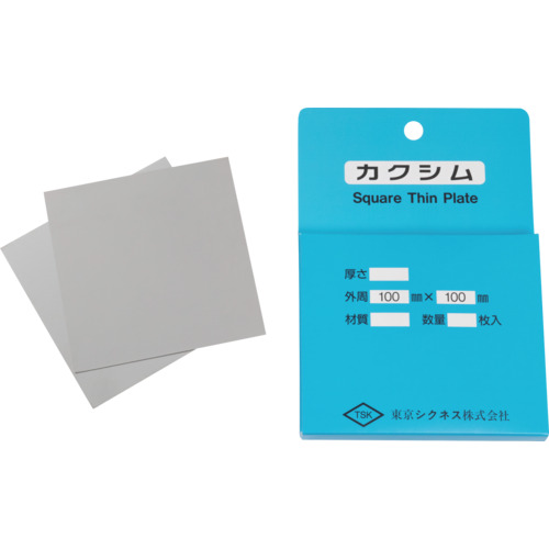 tsk kakushim套件sus 0.90 2件
正方形垫片 TSKS-0.90-100-100