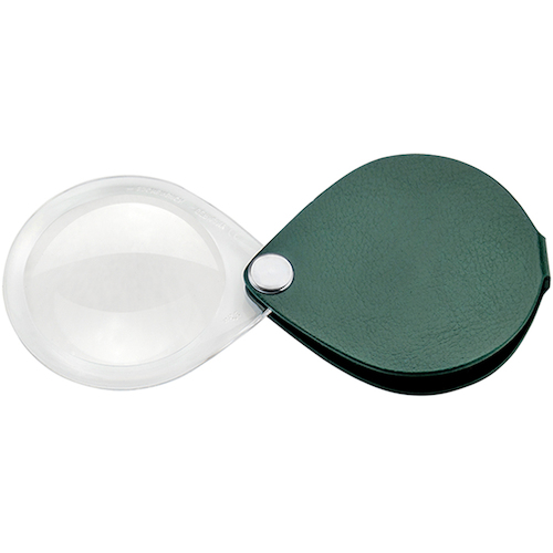 Eschenbach Portable Loupe Handy Loupe圆形橄榄绿色3.5倍
手持式放大镜经典助图 1740-250