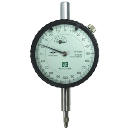 SK标准类型拨号量表，比例0.001mm，测量范围1mm
拨号指示器 WDI-0158SP