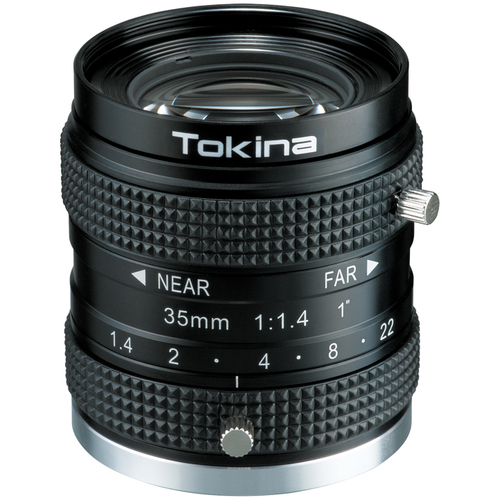 Tokina 1英寸高分辨率CCTV镜头焦距35mm
手动虹膜镜头 KCM-3514UMP5