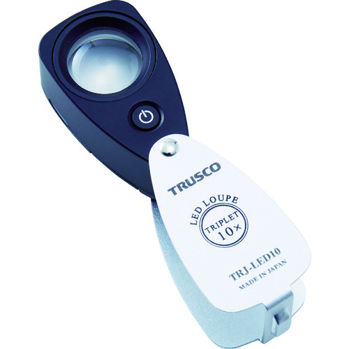 带有LED灯的Trusco 10倍放大玻璃
LED Loupe TRJ-LED10