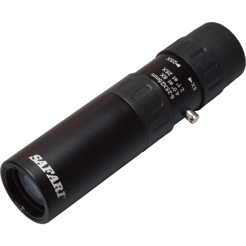 Sightron Zoom单眼野生动物园8-25x25mm Zoom单眼黑色
25倍变焦单眼 M057BK